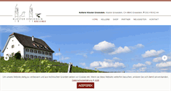 Desktop Screenshot of klosterkellerei.ch